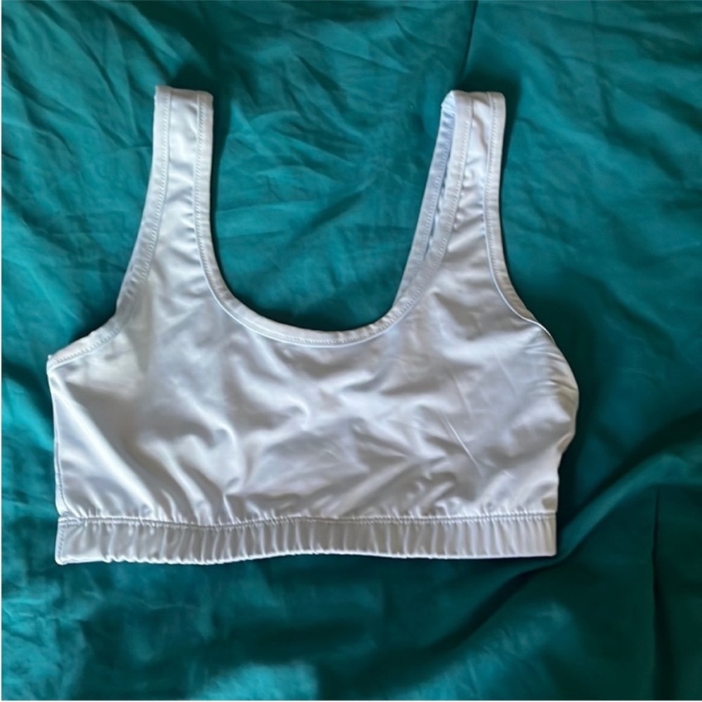 EUC M Baby blue Sports Bra